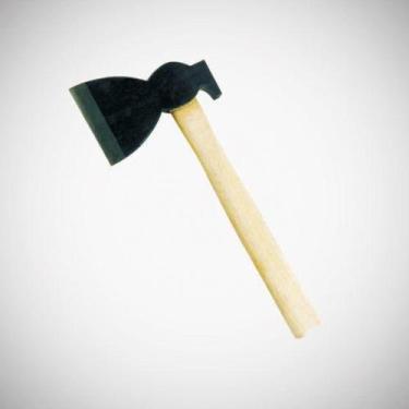 Imagem de Machadinha Machado Tenace Com Unha Cabo De Madeira - Par