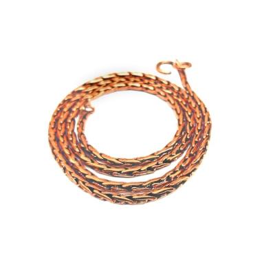 Imagem de SHINDE EXPORTS Colar de cobre puro, corrente de pescoço hasli para mulheres, Medium, Cobre, Sem Pedra Preciosa