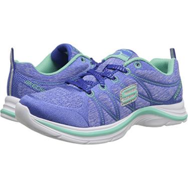 Imagem de Skechers Kids Swift Kicks Training Shoe (Little Kid/Big Kid),Blue/Aqua,11 M US Little Kid