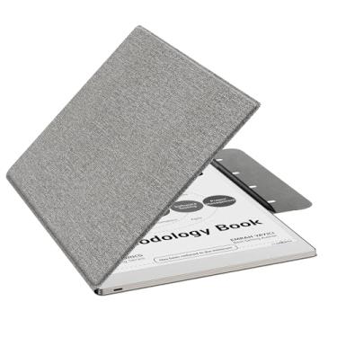 Imagem de MoKo Capa para Remarkable Paper Pro 11,8 polegadas 2024, capa magnética ultrafina e leve com fecho protetor de caneta larga, hibernar/despertar automático para notável Pro de 11,8 polegadas, cinza