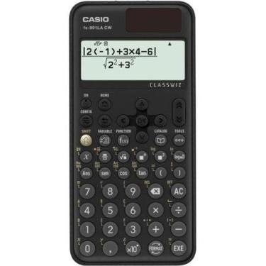 Imagem de Calculadora Cientifica Casio FX-991LACW ClassWiz Preta