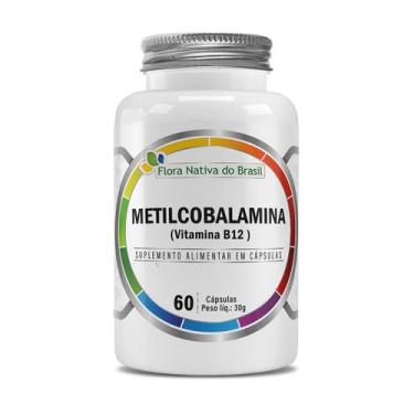 Imagem de Suplemento Vitamina B12 Metilcobalamina 60 cápsulas Flora Nativa