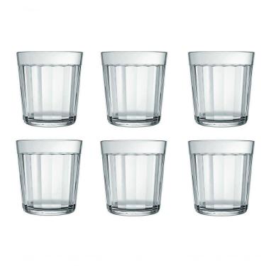 Imagem de Jogo 6 Copos Rocks 2510 Americano 300 Ml - Nadir Figueiredo