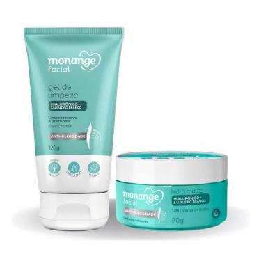 Imagem de Kit Gel Facial + Creme Facial Monange Anti-Oleosidade