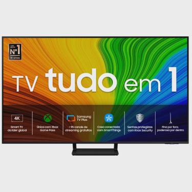 Imagem de Smart Big TV 75 Polegadas qled 4K 75Q70D 2024 Processador com ai, Gaming Hub, Alexa built in e Wi-Fi - QN75Q70D