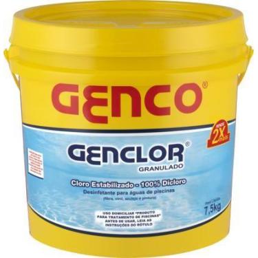 Imagem de Balde Genclor Granulado Estabilizado 7,5kg Genco