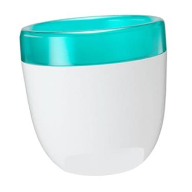 Imagem de ＡＷＨＡＯ Vaso autoirrigável de 5 polegadas para plantas, com drenagem, ideal para mesa e escritório, Branco, Tamanho real