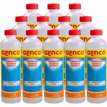 Imagem de Kit 12 Removedor de Metais 1L GENQUEST GENCO
