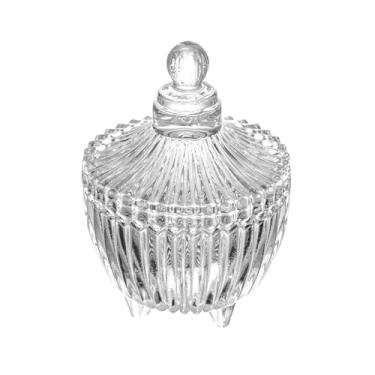 Imagem de LYOR - Potiche de Cristal com Pé Carrossel 6,5cm x 6,5cm x 10cm