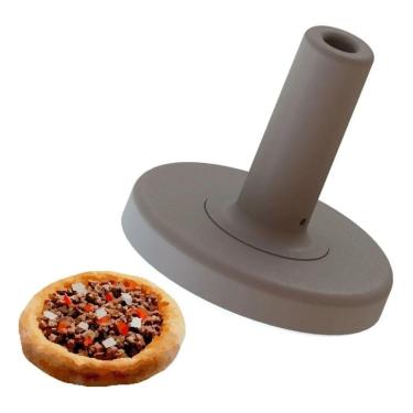 Imagem de Molde Modelador Esfiha Aberta 10cm Branco 10x10x9cm