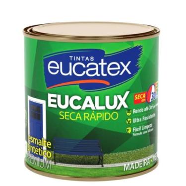 Imagem de Tinta Esmalte Cor Preto Brilhante 225ml - Eucatex