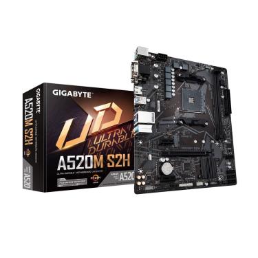 Imagem de Placa-mãe gigabyte A520M S2H amd Ryzen AM4 microATX
