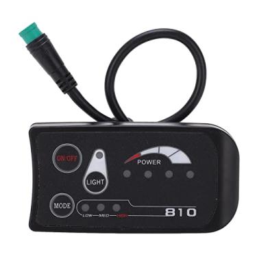 Imagem de Painel de exibição de LED de bicicleta elétrica de alta qualidade medidor de controle à prova d'água com função de memória de engrenagem para 36V 48V Biciclo elétrico Scooter