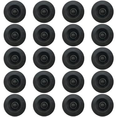 Imagem de TYHI Tampas de poeira de cubo de plugue de graxa para eixo de trailer Dexter EZ lubrificante (pacote com 20) (tampas de poeira do cubo do plugue de graxa 20 peças)
