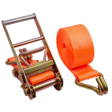 Imagem de Kit Catraca + Cinta Amarração 5 Toneladas 9 Metros Rabicho J - ROBUSTE