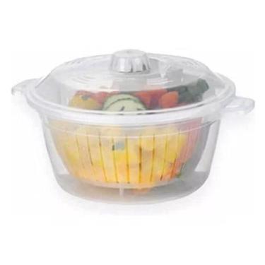 Imagem de Panela Legumix Cozimento A Vapor 2.6 Lts Microondas Freezer - Nitron