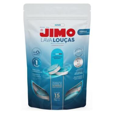 Imagem de Jimo Lava Louça Hidrossolúvel Máquina Lavar Louça 15x15g