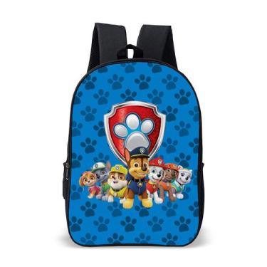 Imagem de Mochila Infantil Bolsa Escolar Com Tema De Cães Heróis Para Volta Às A
