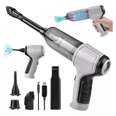 Imagem de Limpeza Sem Limites: Mini Soprador Aspirador 2 em 1 - MR