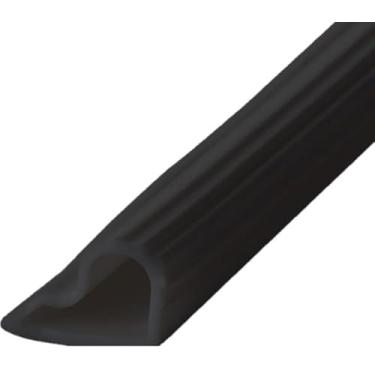 Imagem de TMS – Selo de porta da luz de som e tira autoadesiva para climas de 1,27 cm de largura/rolo de 50,8 cm, 20 Feet Roll, Black