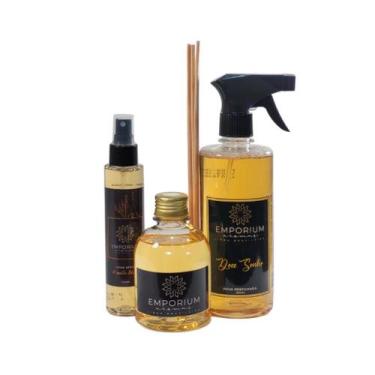 Imagem de Kit Aromatizador Completo Difusor Àgua Perfumada Home Spray AROMAS - E