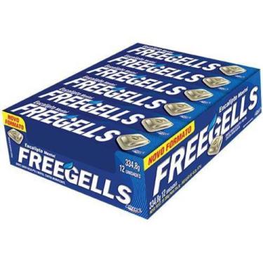Imagem de Freegells Drops Eucalipto Mentol c/12 - Riclan