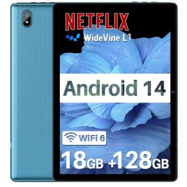 Imagem de Tablet DMOAO D3 10.1" Android 14 18 GB RAM 128 GB ROM 1 TB azul