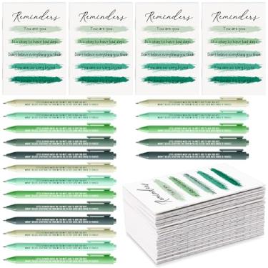 Imagem de Sayglossy 25 conjuntos de presentes de conscientização sobre saúde mental, mini blocos de notas e canetas esferográficas, presentes de inspiração para funcionários voluntários e terapia de saúde