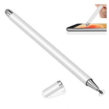 Imagem de Caneta Capacitiva Metal Touch Screen Para Tablet, Kindle, Galaxy E Ipad Prata