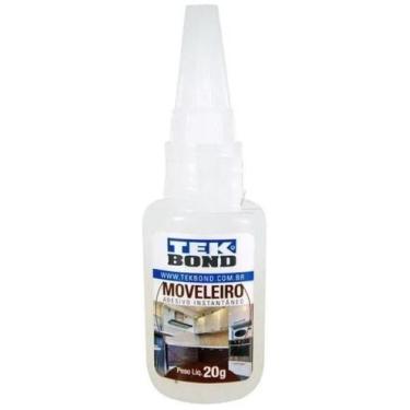 Imagem de 10 Un Cola Adesivo Instantânea Tek Bond Moveleira 793 20Gr