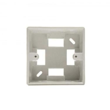 Imagem de Caixa Para Canaleta 3X3 Alta 75X75X41 Bege 5122000 Dutoplast