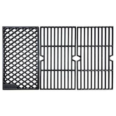 Imagem de Direct Store Grelhas De Ferro Fundido Dc148 16 4/9'' Para Dynaglo Dgh450Crp Dgh450Crp-D 4 Queimadores, Dgh474Crp Dgh485Crp Dgb494Spb, Kenmore 146.16132110 146.23678310 Backyard By13-101-001-12 Grill