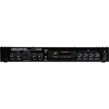 Imagem de Amplificador Hayonik Ms4000 400W Rms Multisetores