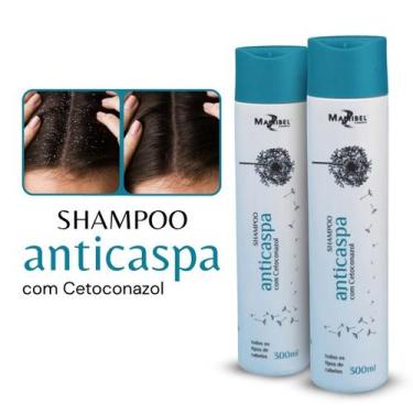 Imagem de Kit 2 Shampoos Anticaspa Mairibel 300ml - Limpa e Combate a Caspa