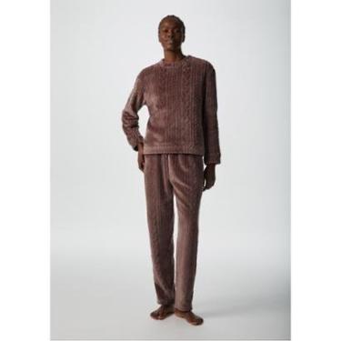 Imagem de Pijama Longo Feminino Em Fleece-Feminino