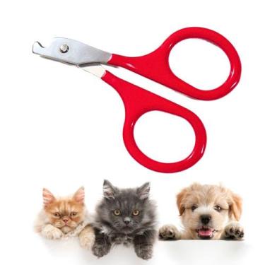Imagem de Tesoura Corta Unha Pet Profissional Cães Gatos Aves Segura - Western