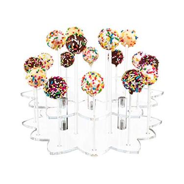 Imagem de Suporte para bolo POP ..., 16 Hole-Flower Shape, 1