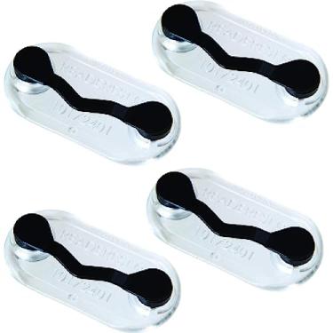 Imagem de Readerest Porta-Óculos Magnético - Porta-Crachá De Identificação, Clássico (Pacote Com 4) Um Tamanho Preto