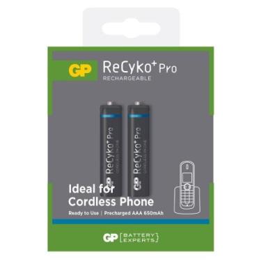 Imagem de Pilhas Recarregáveis 650Mah AAA 2 unidades - Gp
