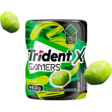 Imagem de Trident X Gamers Citrus Mix - Explosão de Sabores Intensos 48,3g
