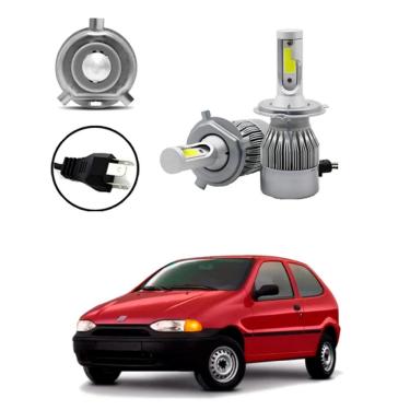 Imagem de Lâmpada de Led Farol Alto e Baixo Palio Siena Strada 1995 a 2000