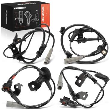 Imagem de A-Premium Sensor de velocidade da roda ABS dianteiro e traseiro 4 peças compatível com modelos Hyundai - Elantra 2021 2022 2023 2024, 1.6L 2.0L