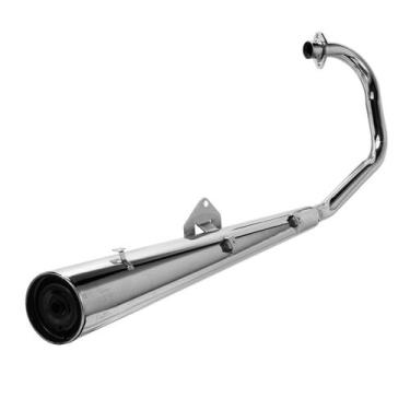 Imagem de Escapamento Pro Tork Modelo Original Titan 150 2005 À 08 Esd, CROMADO