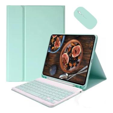 Imagem de Capa Para Tablet com Teclado Bluetooth e Mouse Para iPad Air4 /Air5 10.9 Polegadas