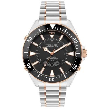 Imagem de Relógio Technos Masculino Skydiver Bicolor - Wt2050at/1p