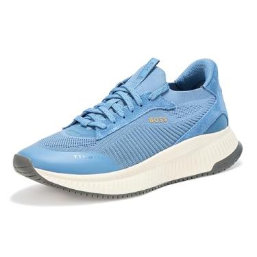 Imagem de BOSS Tênis de corrida feminino moderno com estrutura de malha, Sobremesa azul, 38