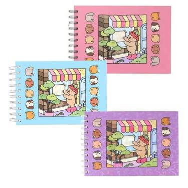 Imagem de Livrinho de Colorir Livro Kit 3 Unidades Caderno Pintura Desenho Lazer