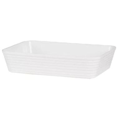 Imagem de Travessa Retangular Grande Branca Paramount - Paramount Plasticos