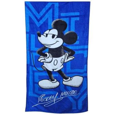 Imagem de Toalha Praia Mickey Infantil 100% Algodão - Dohler Mickey 10 - Dohler 