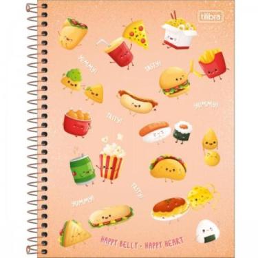 Imagem de Caderno Espiral Capa Dura Universitário 1 Matéria Taste 80 Folhas TILI